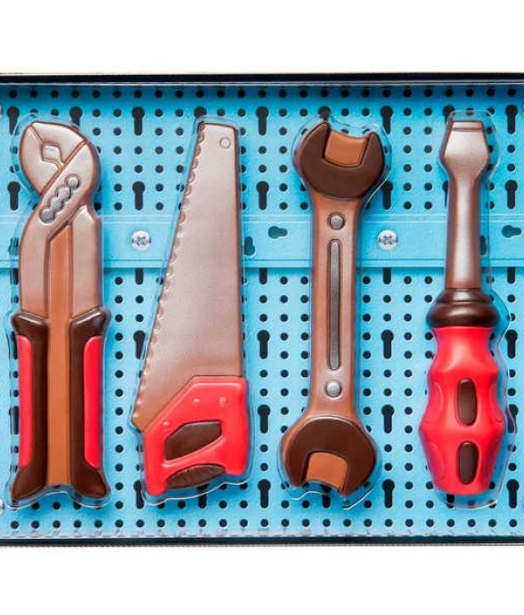 Coffret outils en chocolat...