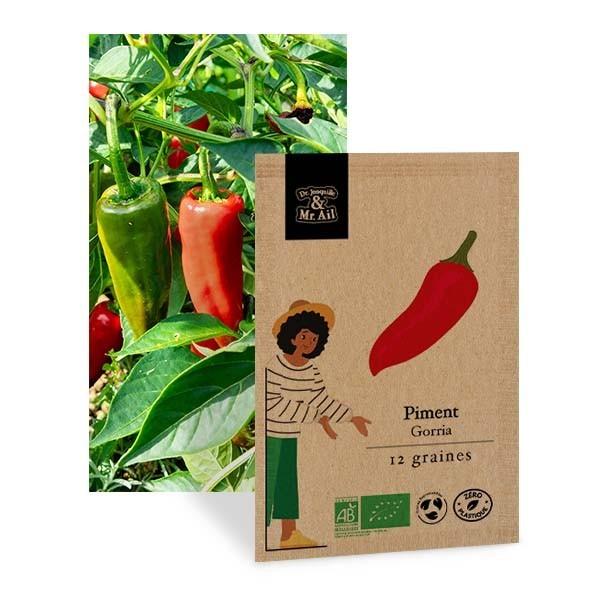 Piment Gorria - Graines bio