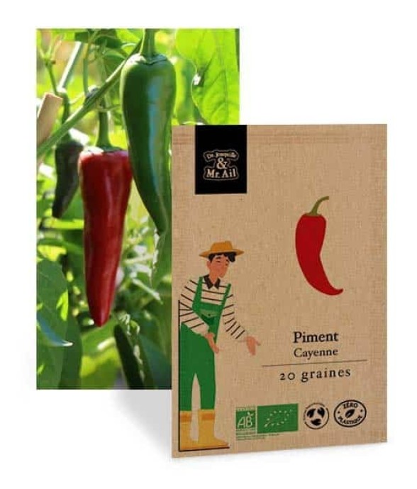 Piment Cayenne - Graines bio