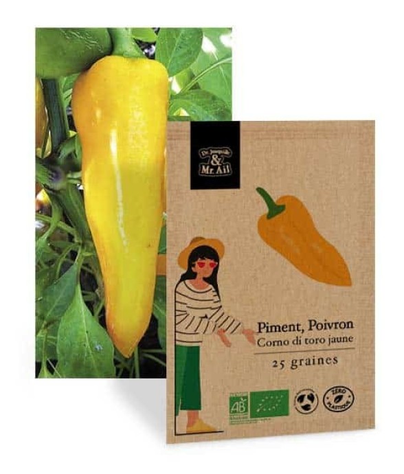 Poivron Jaune Corno di Toro...