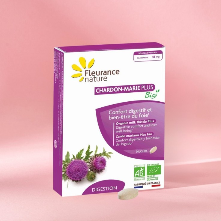 Chardon Marie PLUS digestion facilitée (30 gélules) Bio