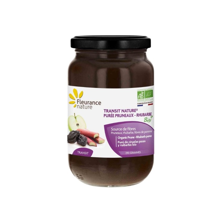 Transit Nature® Purée de pruneaux et rhubarbe - Transit facilité (290g) Bio