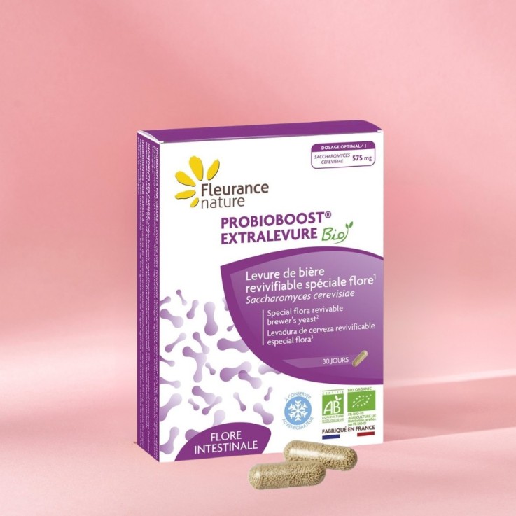 Probioboost® extralevure flore intestinale (30 gélules) - Bio