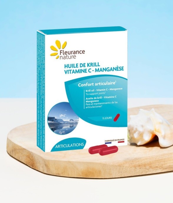 Huile de krill, vitamine C,...