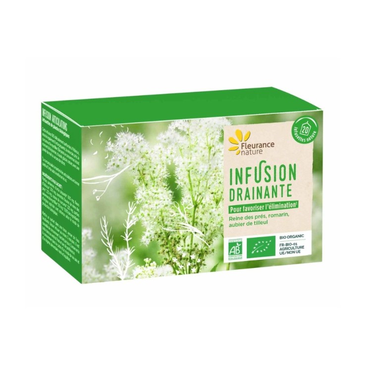 Infusion drainante (20 infusettes) Bio