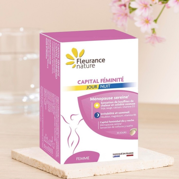 Capital féminité jour et nuit - Ménopause sereine (60 comprimés)