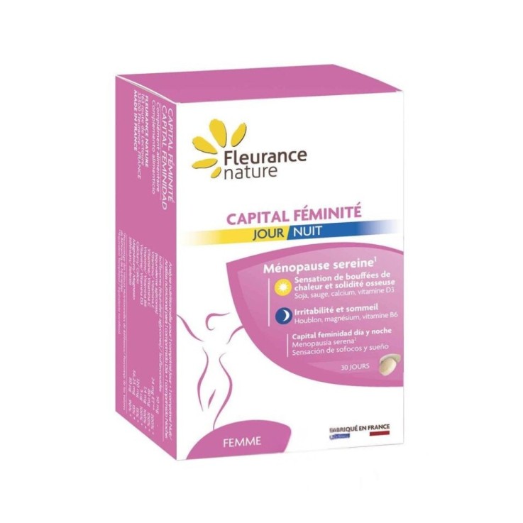 Capital féminité jour et nuit - Ménopause sereine (60 comprimés)