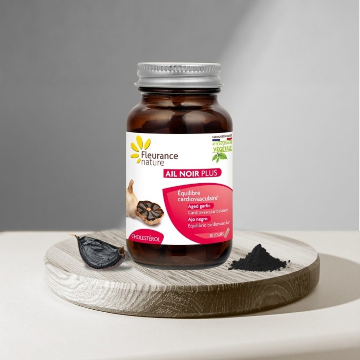Ail noir PLUS équilibre cardiovasculaire (60 gélules) - Vegan