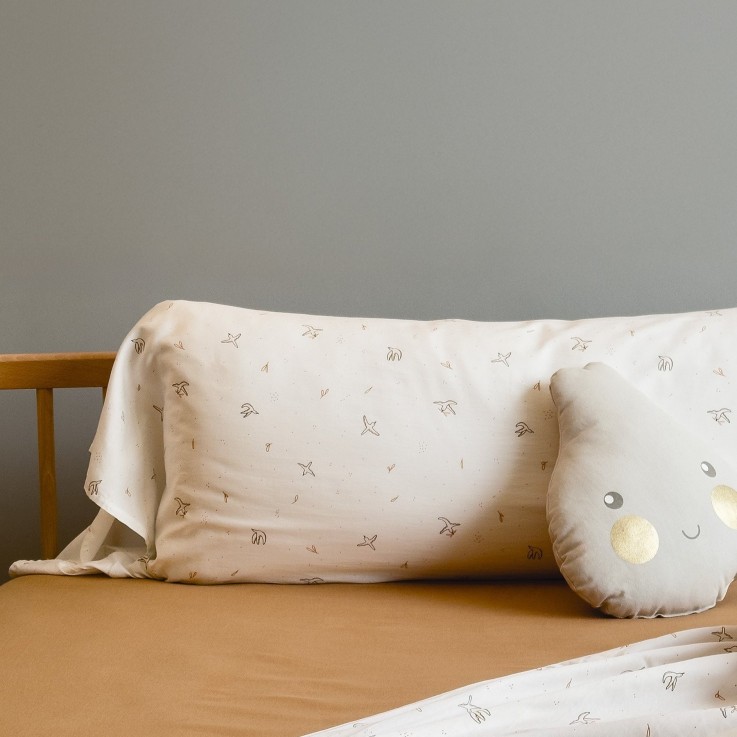 Taie de traversin Coton Bio L’Envolée