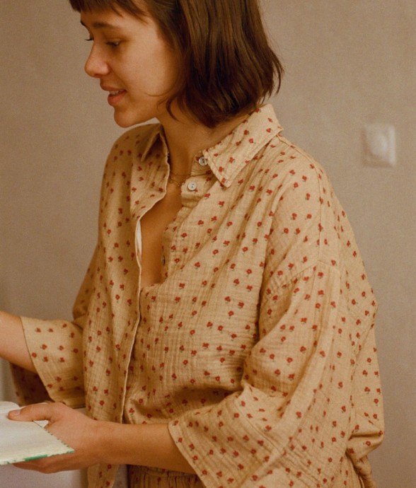 Chemise Christine Coton Bio