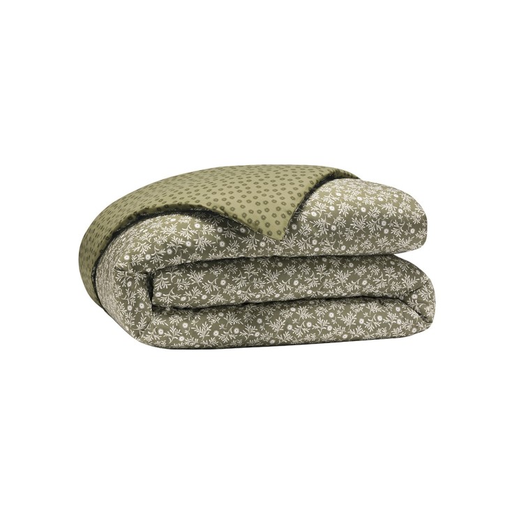 Parure Housse de couette + Taie d'oreiller carrée en lyocell, LENA