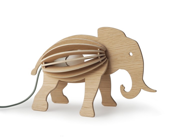 Savane Lampe à poser Eléphant Zooo