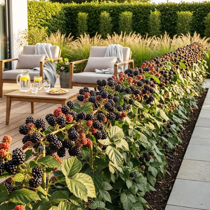 Mûrier Rubus Black Satin x6