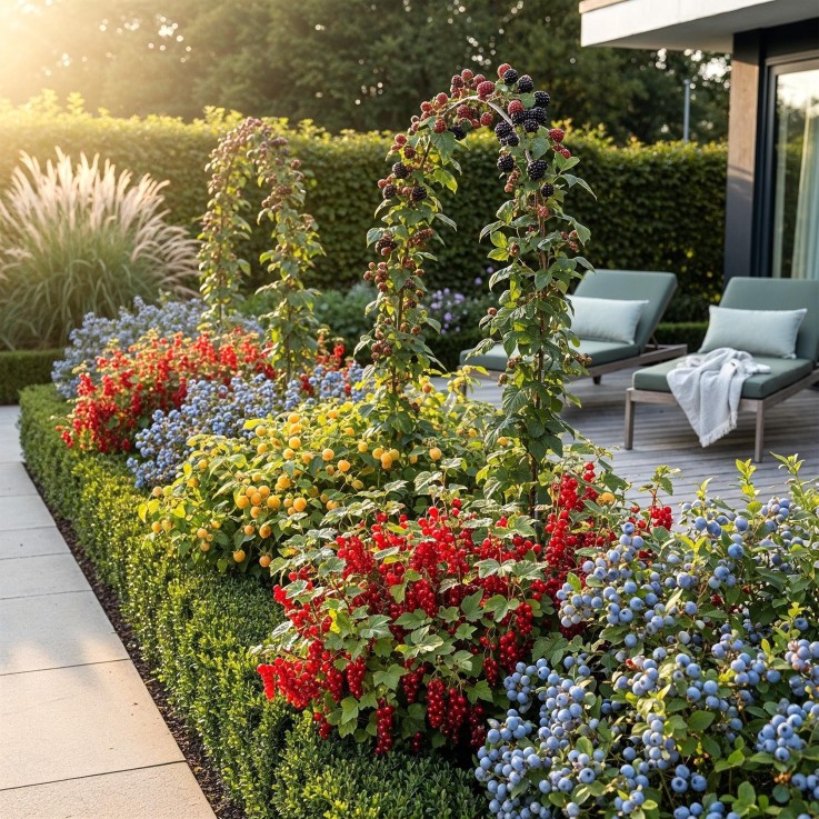 Plantes de baies Rainbow x8