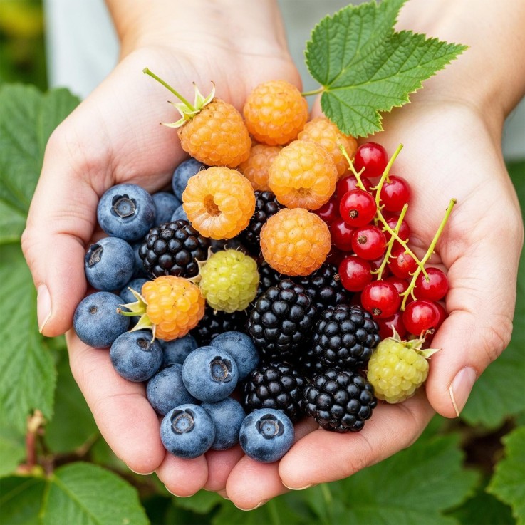 Plantes fruitières Rainbow x4
