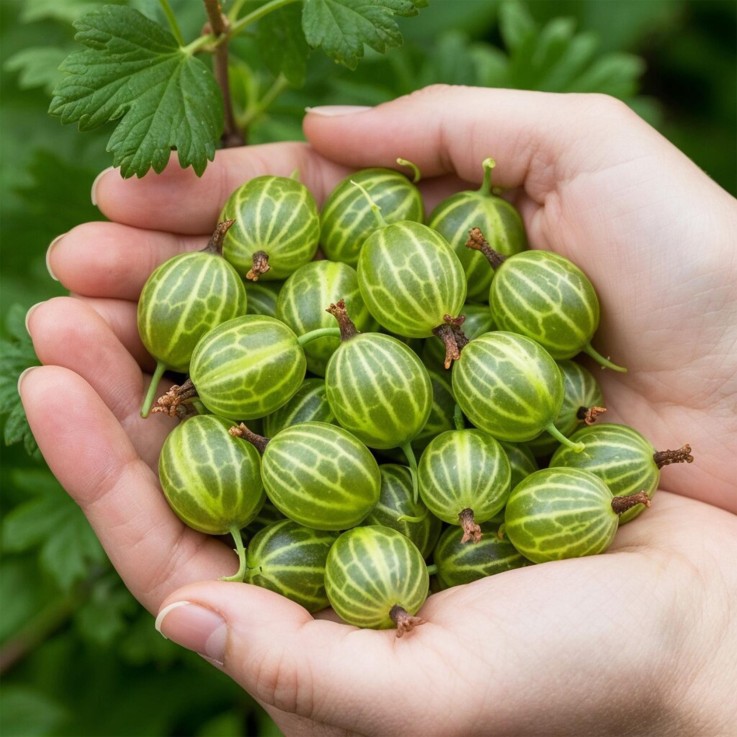 Groseillier maquereau Hinnonmäki Grün x6