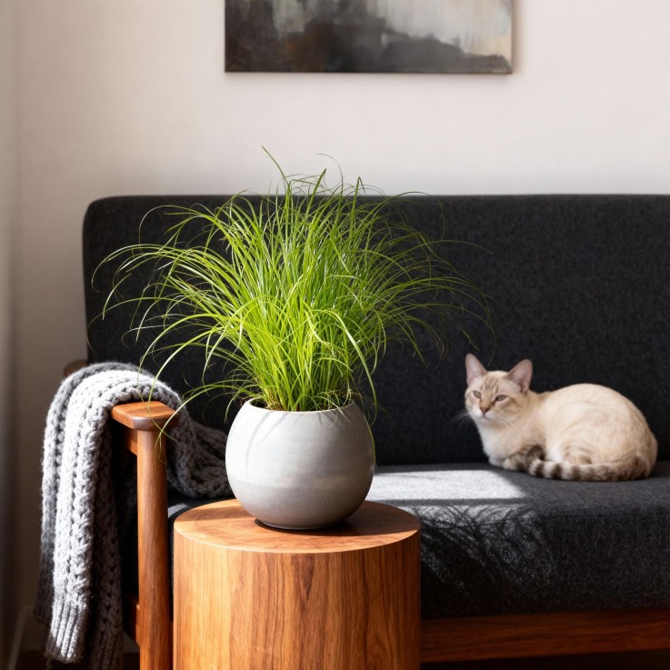 Herbe à chat - Cyperus alternifolius Zumula -  1