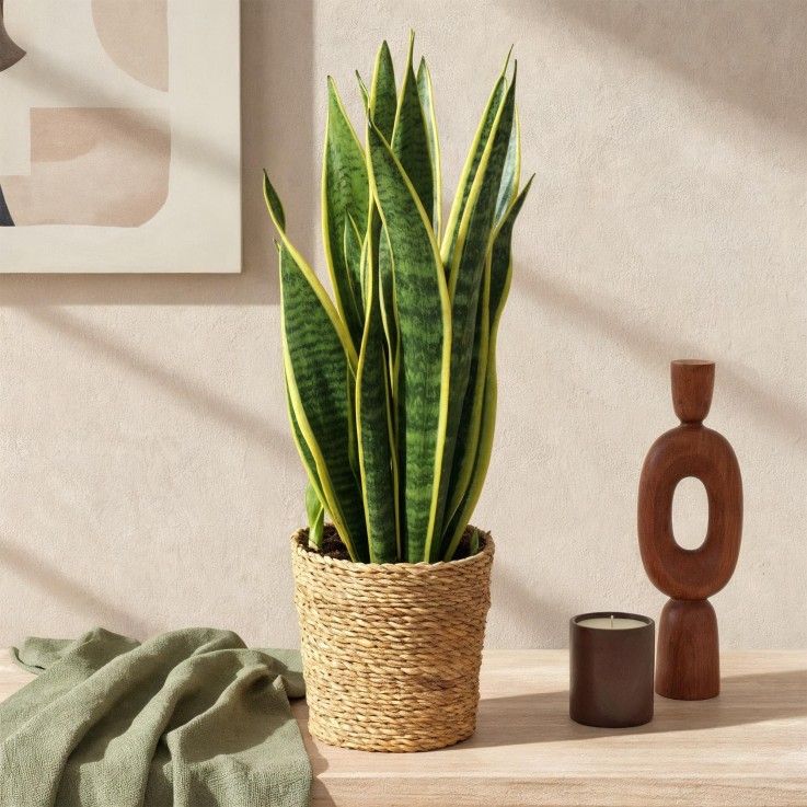 Sanseveria Laurentii – Lot de 2 – Hauteur 60-70 cm