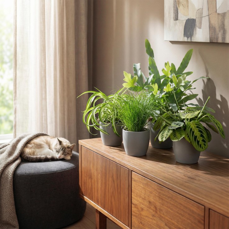 Pack 4 plantes dépolluantes