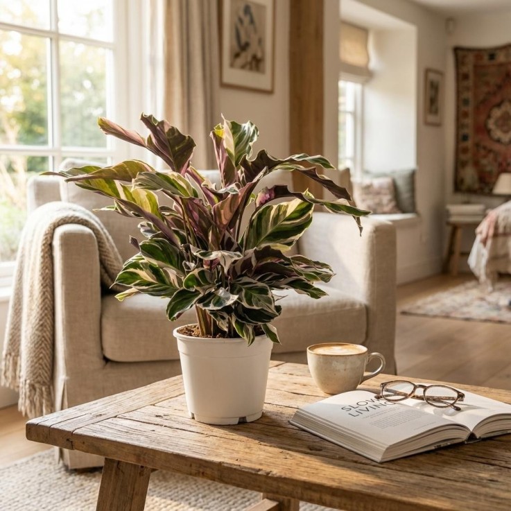 Calathea Fushion White