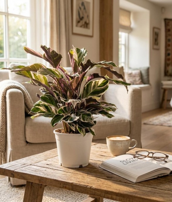 Calathea Fushion White