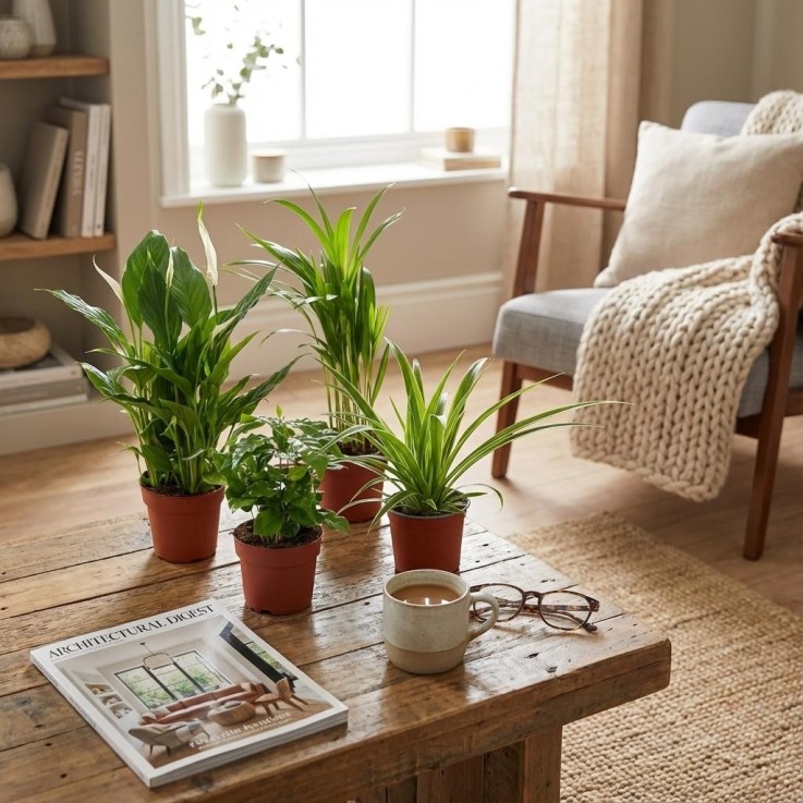 Pack 4 plantes dépolluantes