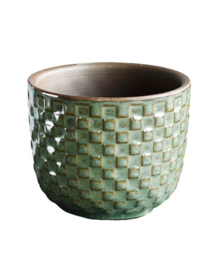 Mini cache pot - RELIEF VERT