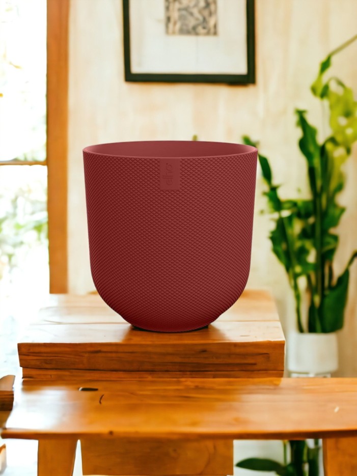 Cache-pot Elho Jazz Rouge - D23 x H21
