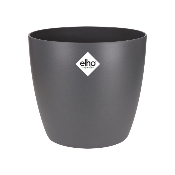 Pot elho Brussels Rond Anthracite 20 cm