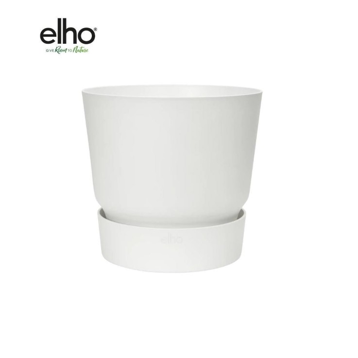 Cache-Pot Elho Greenville Blanc - D39 x H37