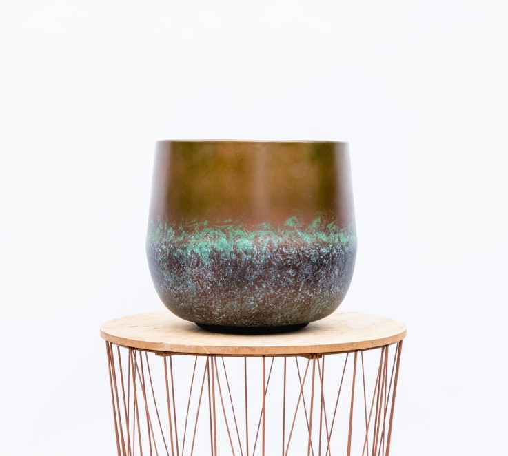 Pot Elisa Bronze Mystique 44 cm