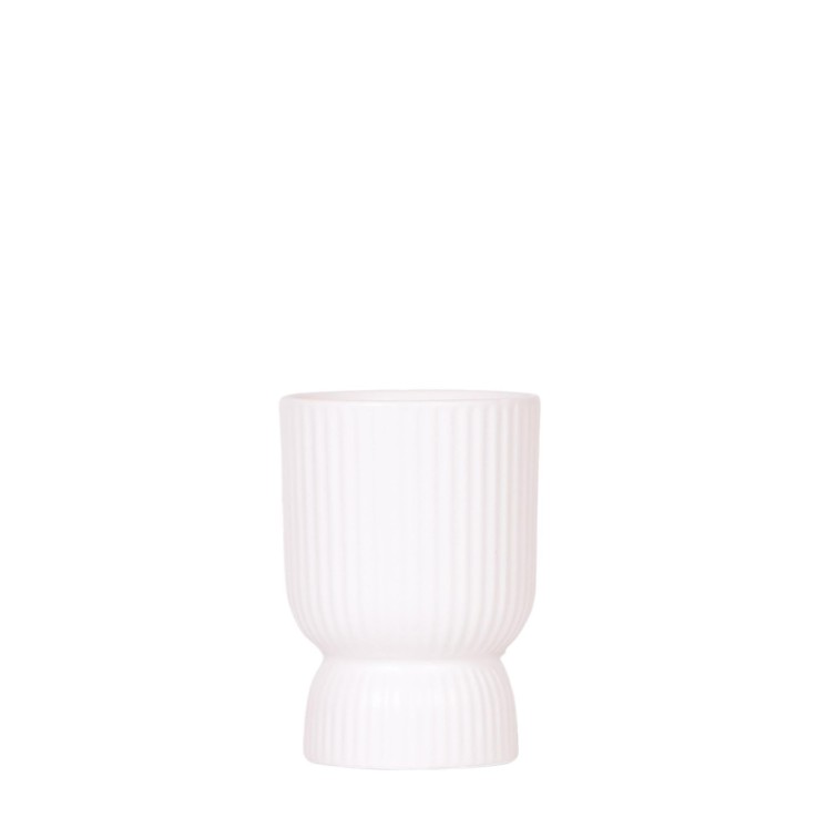 Pot Diabolo Blanc Décoratif