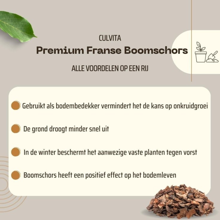 Écorce d'arbre français - 40L