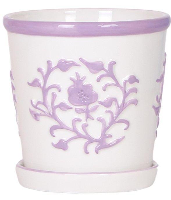Pot décoratif Malaga Lilas
