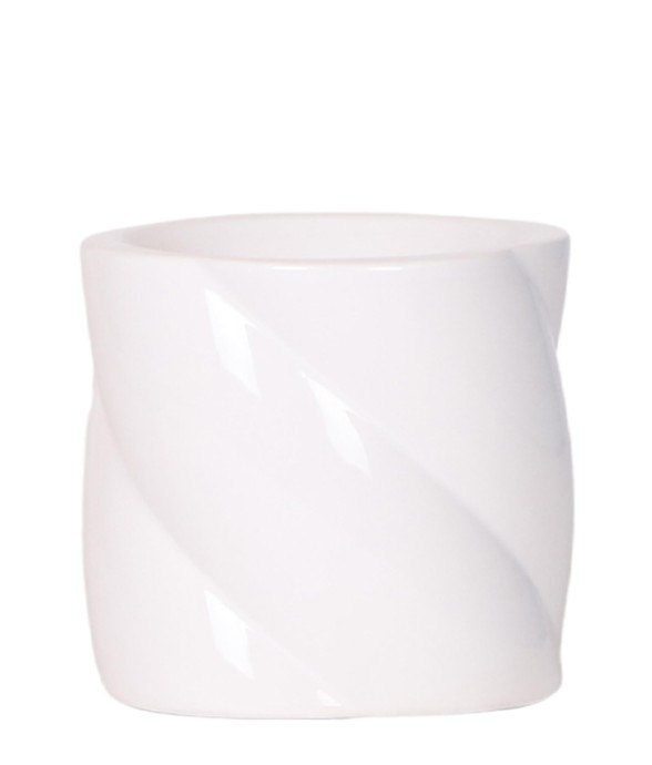 Pot Décoratif Candy Blanc