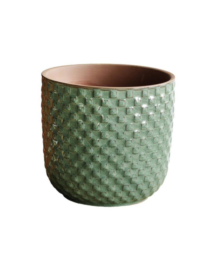 Cache pot  - RELIEF VERT
