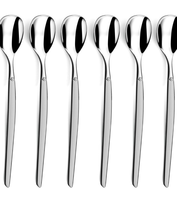 Set 6 cuillères glace &...