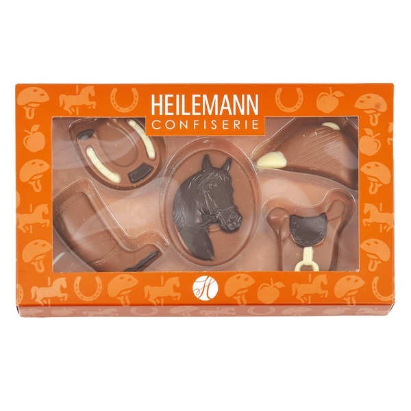 Coffret équitation en chocolat - Coffret de 100g