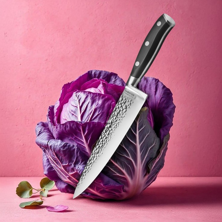 Set de 3 couteaux de cuisine en inox