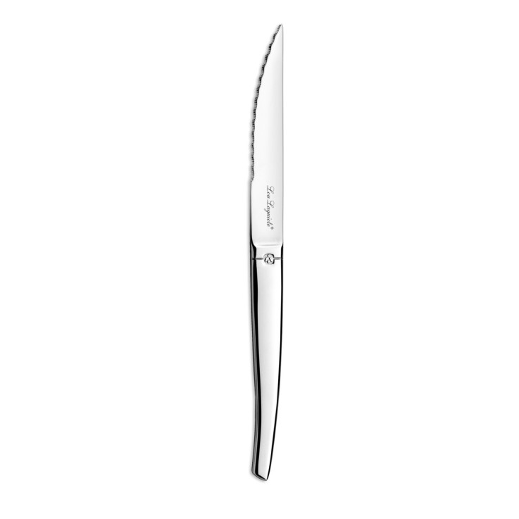 Bloc bois d'acacia 6 couteaux steak en inox