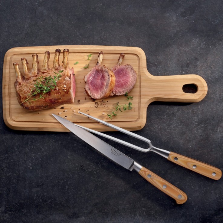 Set 6 couteaux steak en inox