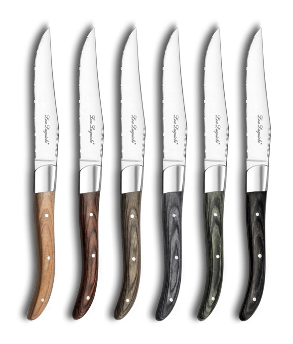Coffret 6 couteaux steak en...