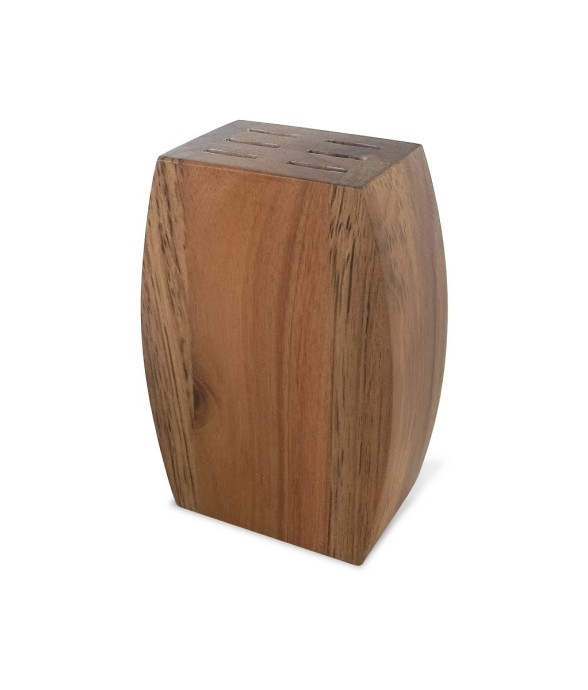 Bloc bois d'acacia pour 6...
