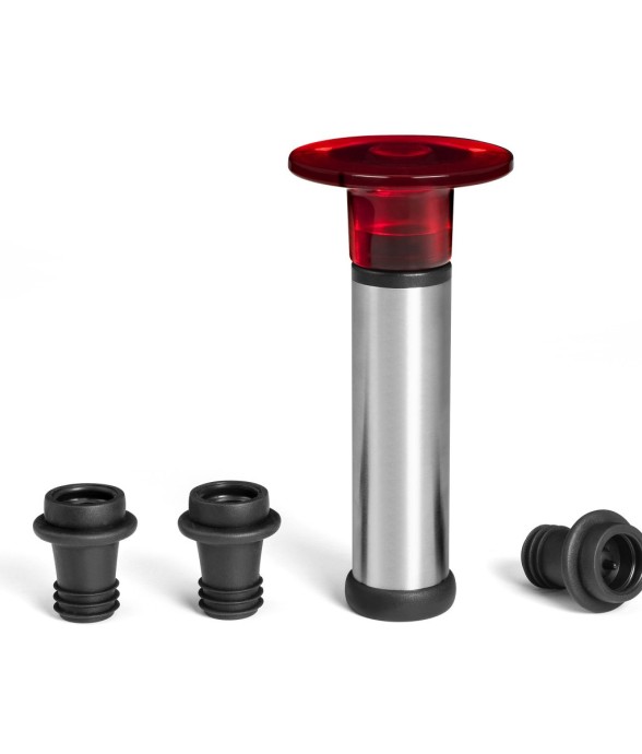 Pompe à vide avec 3 bouchons