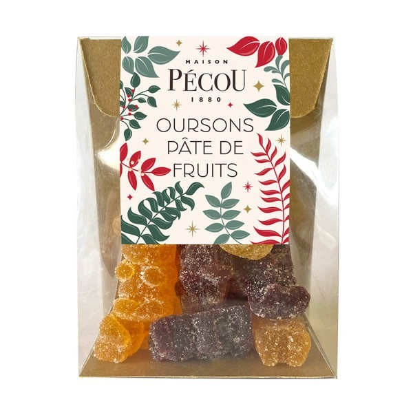 Pâtes de fruits Oursons - Boîte de 120g