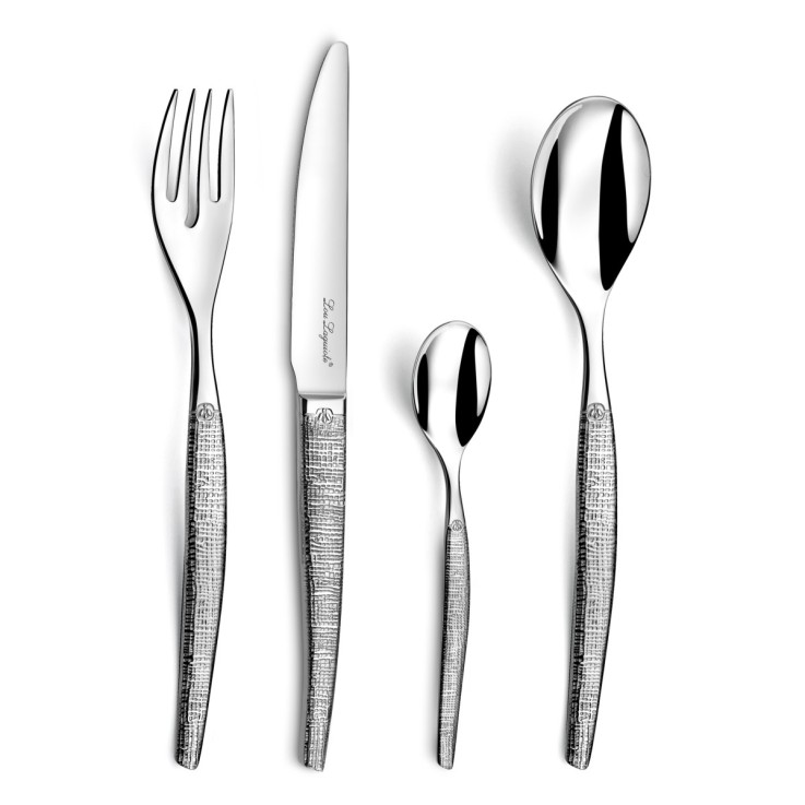 Ménagère 50 pièces Jet Textil en inox