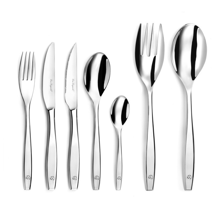 Ménagère 62 pièces Figure en inox