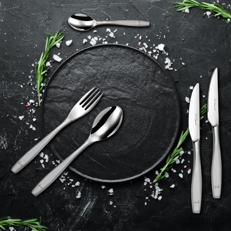 Ménagère 24 pièces Figure en inox