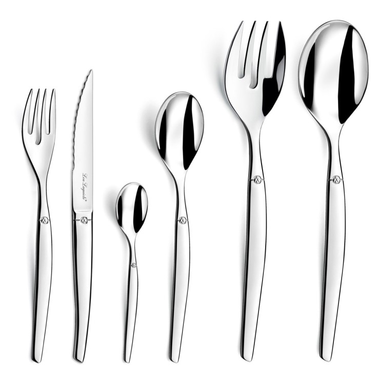 Set 2 couverts de service Jet en inox