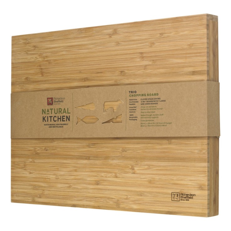 Planche à découper 3 pièces en bambou